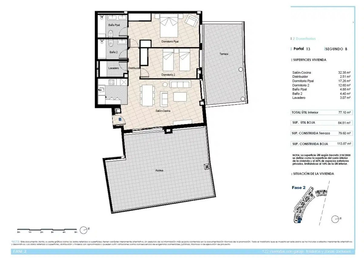 2-Bedroom, 2-Bathroom Apartment with Sea Views in Manilva
