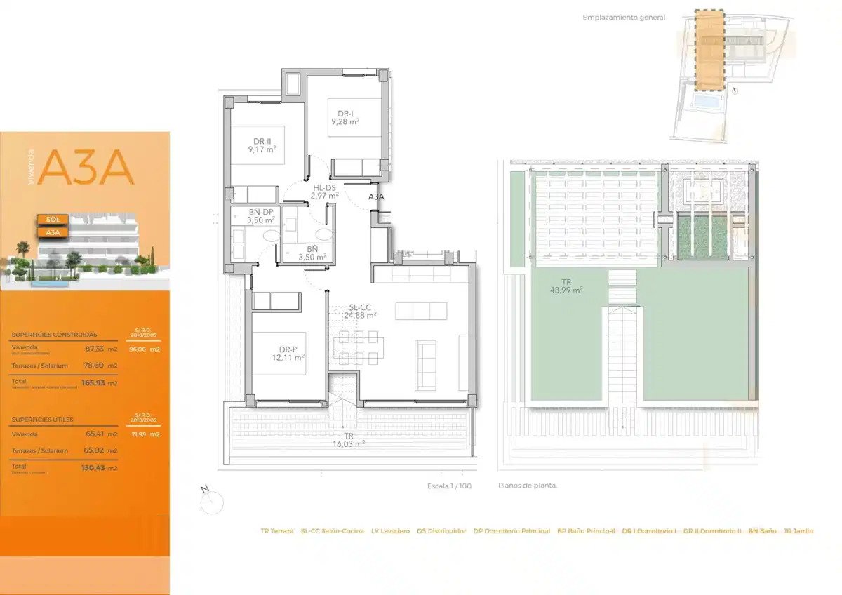 3-Bedroom, 2-Bathroom Penthouse with Private Solarium in Torremolinos