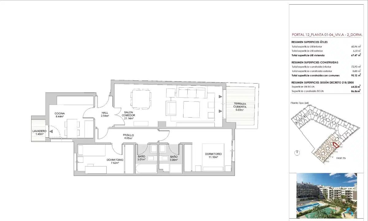 2-Bedroom, 2-Bathroom Apartment with Terrace and Storage in Las Lagunas de Mijas