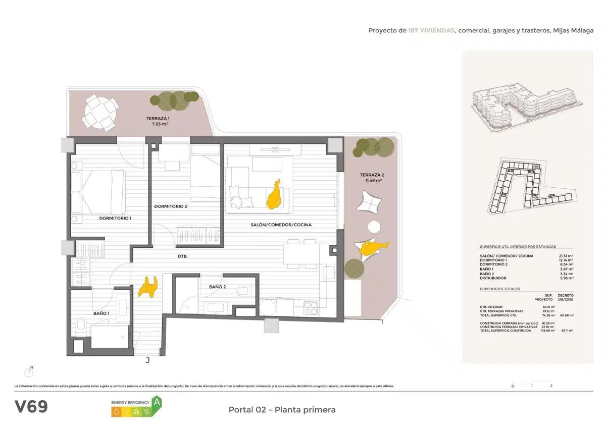 2-Bedroom, 2-Bathroom Apartment with Resort-Style Amenities in Las Lagunas de Mijas