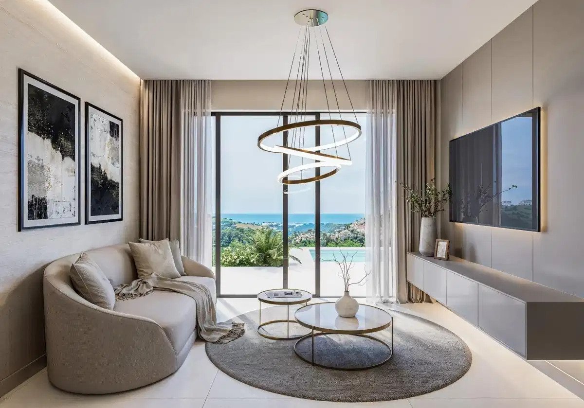 4-Bedroom, 3-Bathroom Luxury Attached Villas with Sea Views and Private Pool in Casares del Sol