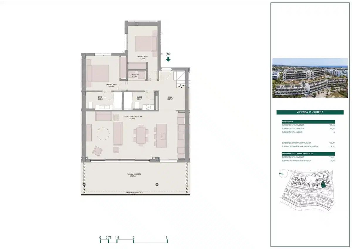 3-Bedroom, 3-Bathroom Penthouse in Estepona’s New Golden Mile with Spacious Terraces