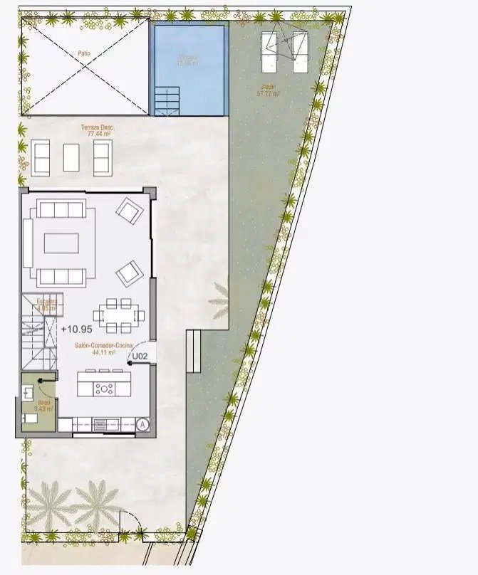3-Bedroom, 2-Bathroom Luxury Semi-Detached House in Estepona West with Resort-Style Amenities