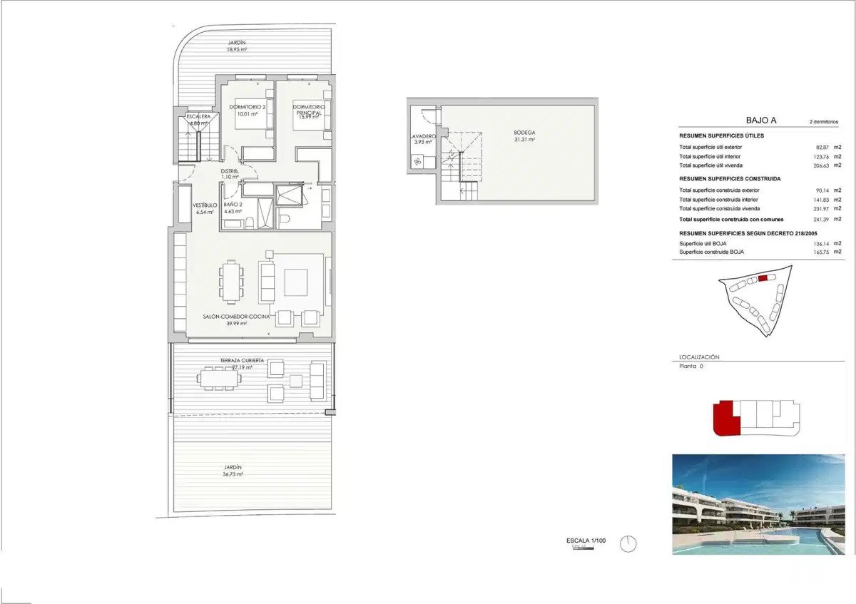 2-Bedroom, 2-Bathroom Ground Floor Apartment with Private Garden and Luxury Amenities near Estepona