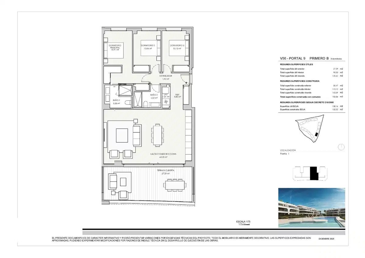 3-Bedroom, 2-Bathroom Apartment in Prestigious Atalaya Golf Complex Near Estepona