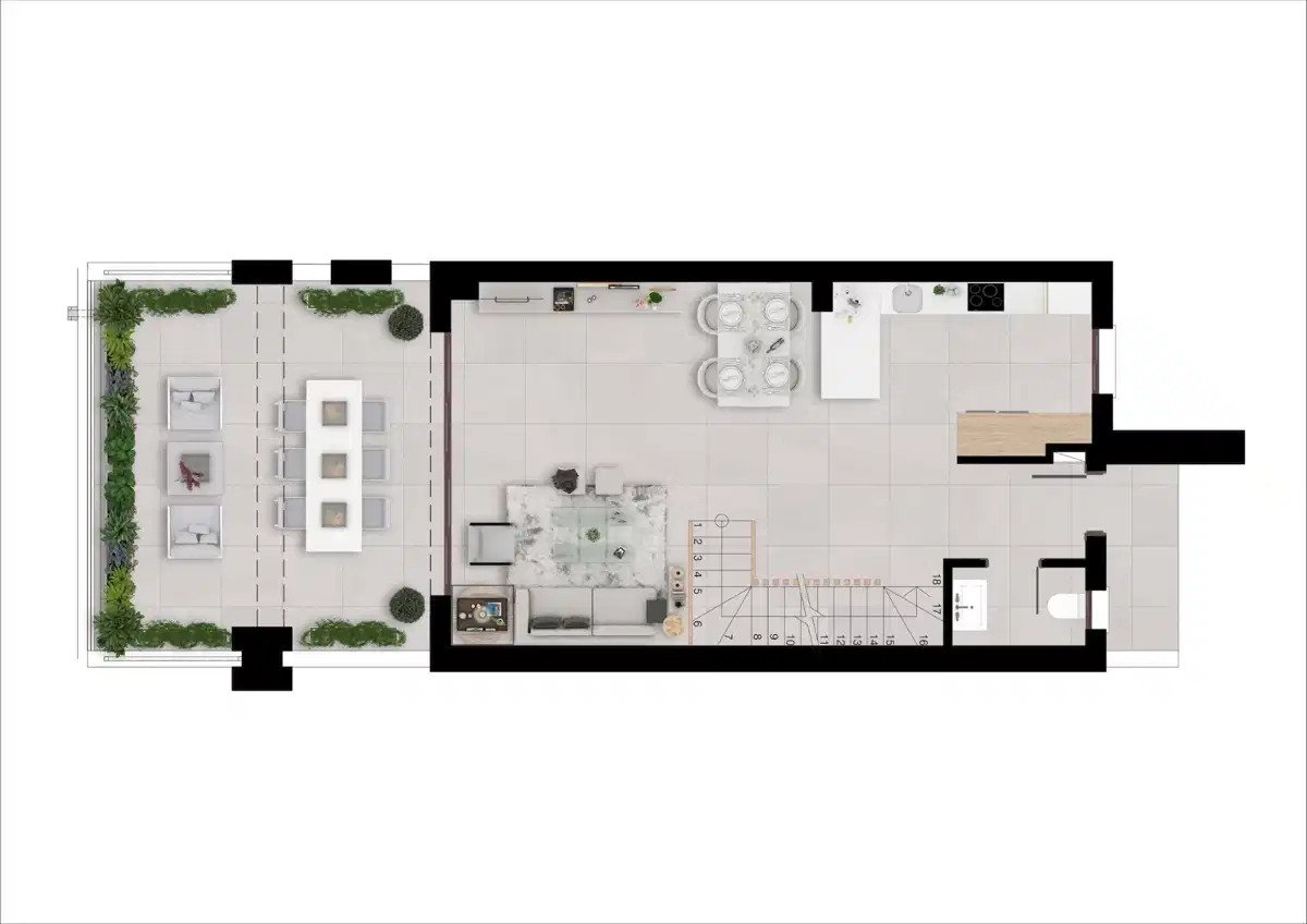 3-Bedroom, 2-Bathroom Townhouse with Panoramic Views in Istán near Marbella