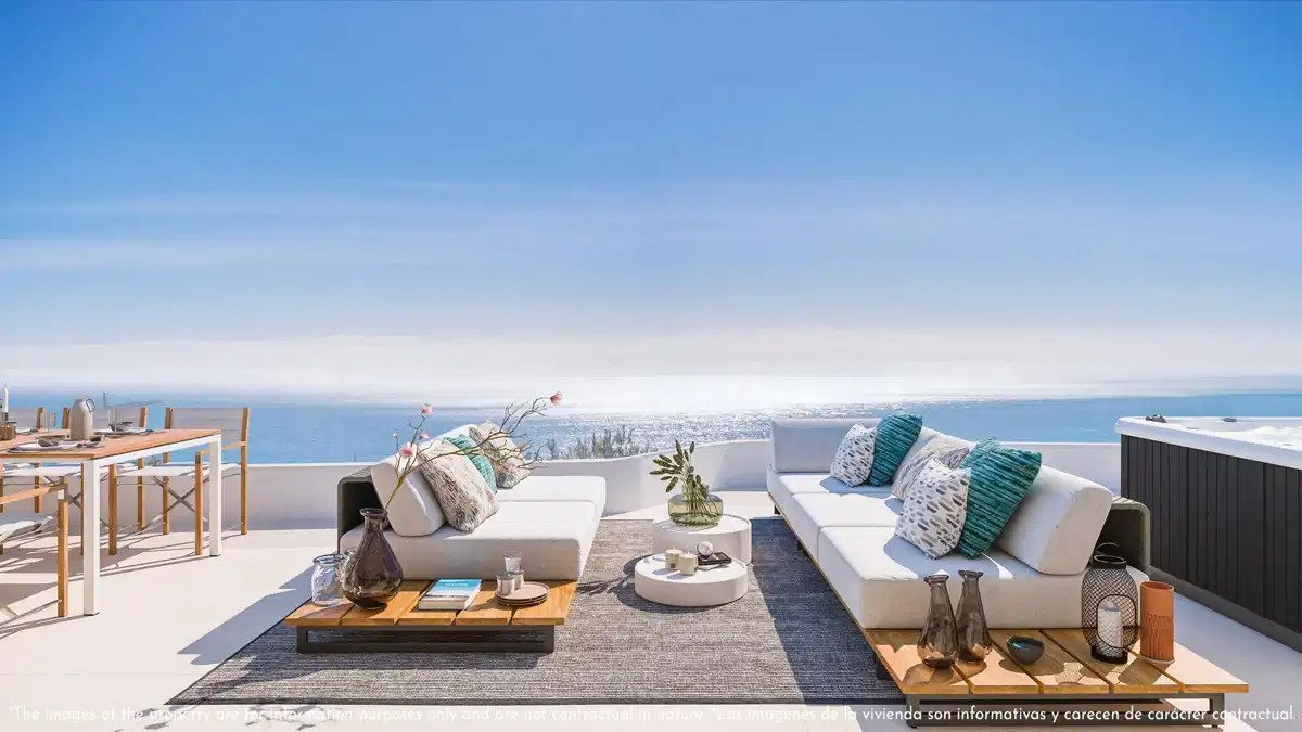 2-Bedroom, 2-Bathroom Luxury New Build Apartments with Sea Views in Las Lomas del Higueron