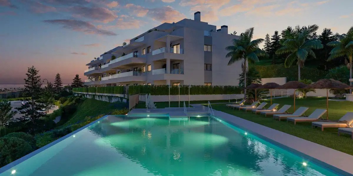 2-Bedroom, 2-Bathroom Apartment with Terrace and Sea Views in El Chaparral, Mijas