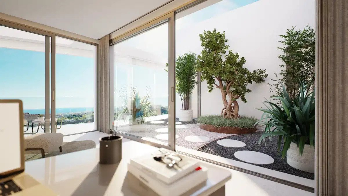 4-Bedroom, 4-Bathroom Penthouse with Sea and Mountain Views in Boutique Marbella-Benahavís Community