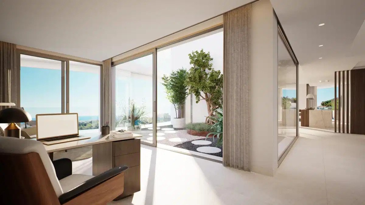 4-Bedroom, 4-Bathroom Penthouse with Sea and Mountain Views in Boutique Marbella-Benahavís Community