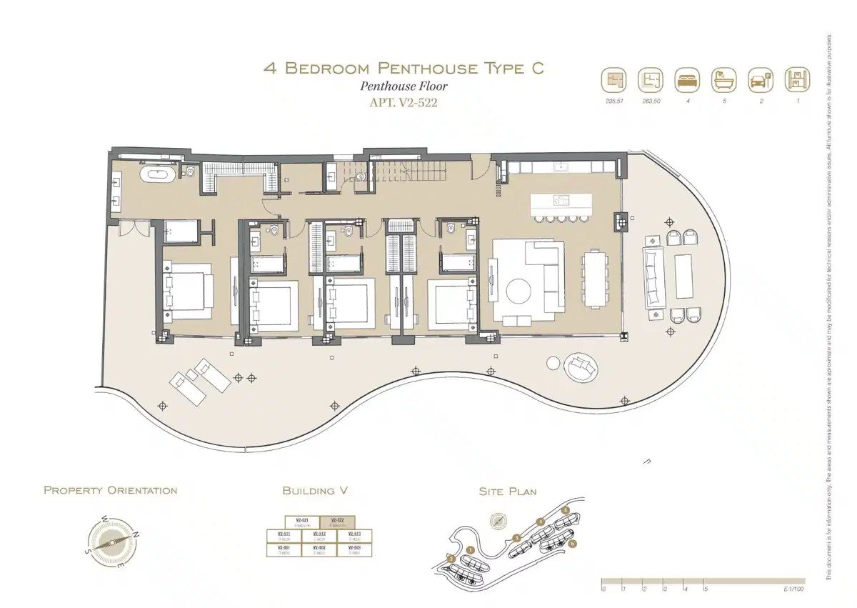 4-Bedroom, 4-Bathroom Penthouse with Sea and Mountain Views in Boutique Marbella-Benahavís Community