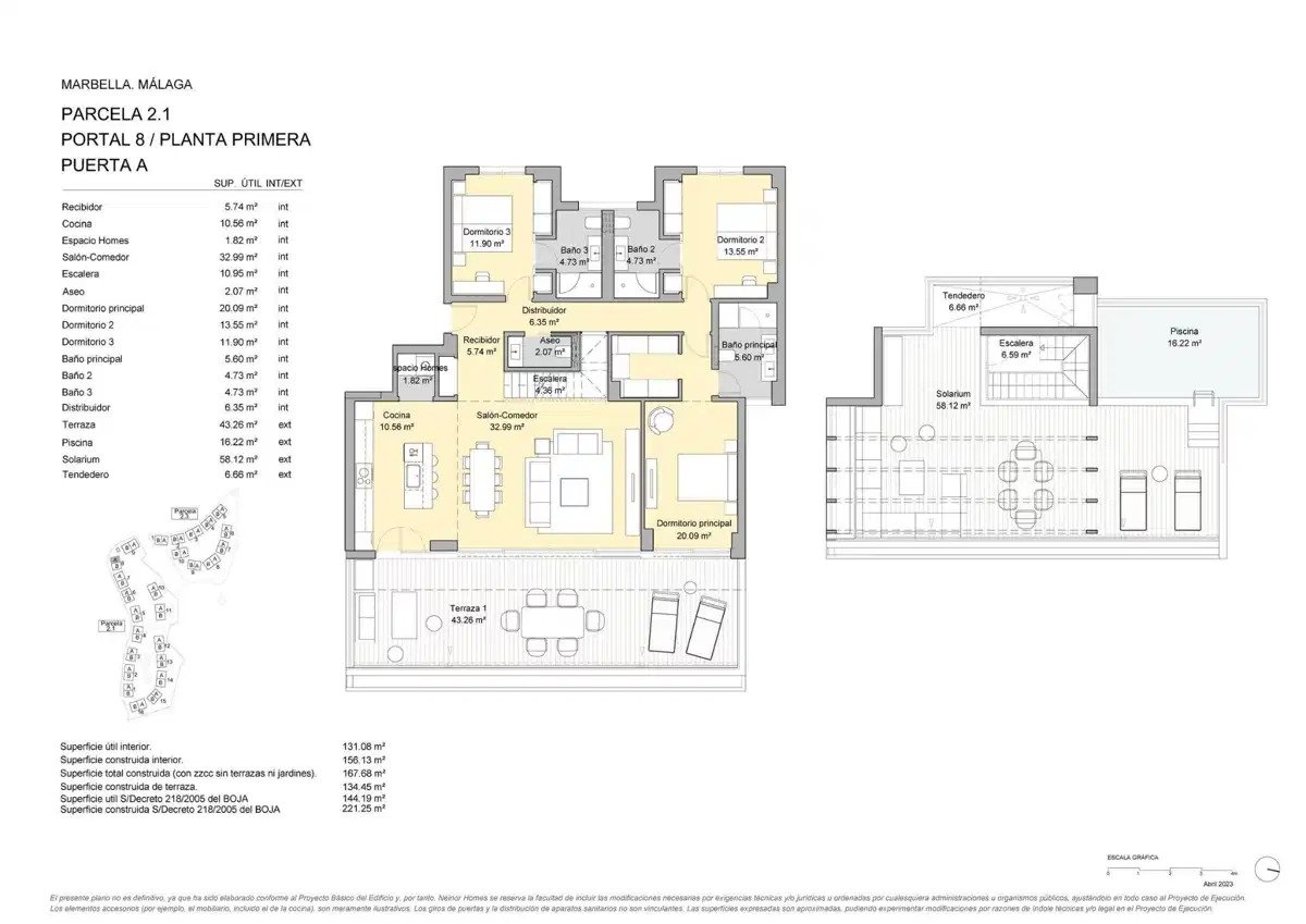 3-Bedroom, 3-Bathroom Top Floor Bungalow with Golf Views and Expansive Terraces in Marbella