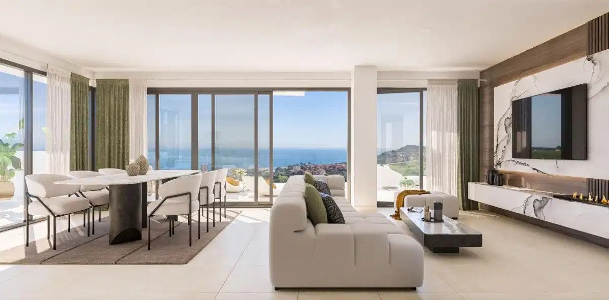 2-Bedroom, 2-Bathroom Penthouse with Expansive Terrace and Sea Views in Manilva