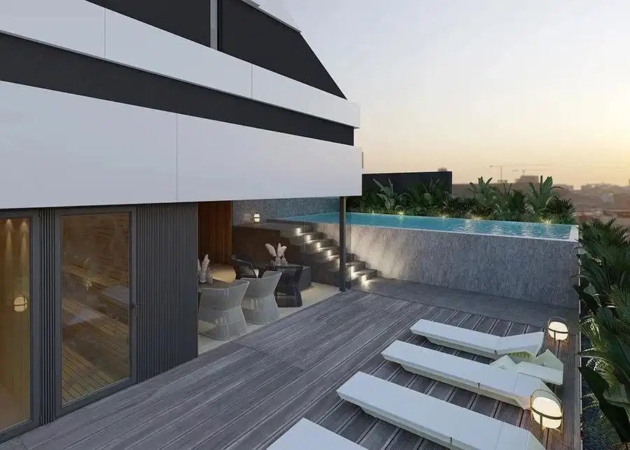 3-Bedroom, 2-Bathroom Penthouse with Modern Design in Fuengirola, 350m from the Sea