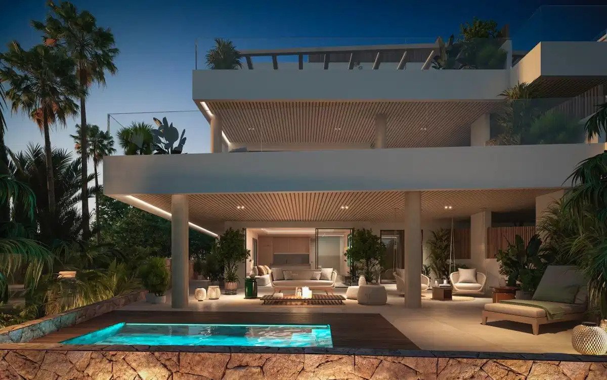 3-Bedroom, 3-Bathroom Ground Floor Apartment with Panoramic Views and Premium Amenities in Cabopino