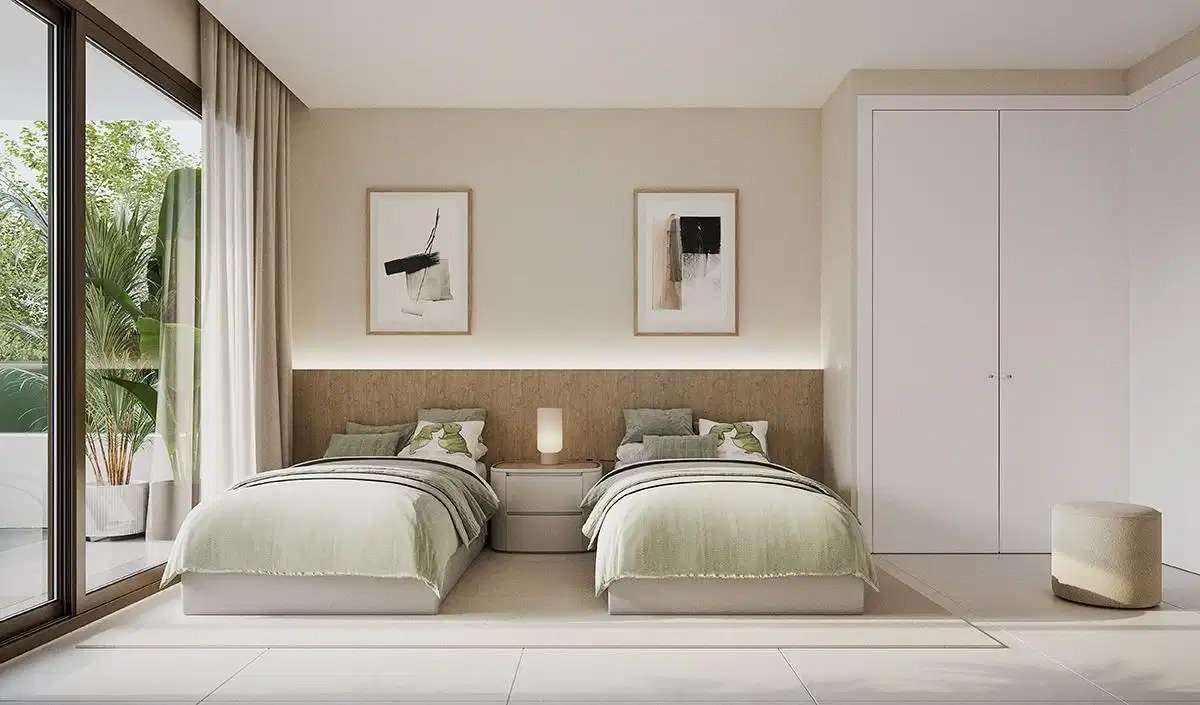 3-Bedroom, 2-Bathroom Contemporary Apartments with Rooftop Pool in Las Mesas, Estepona