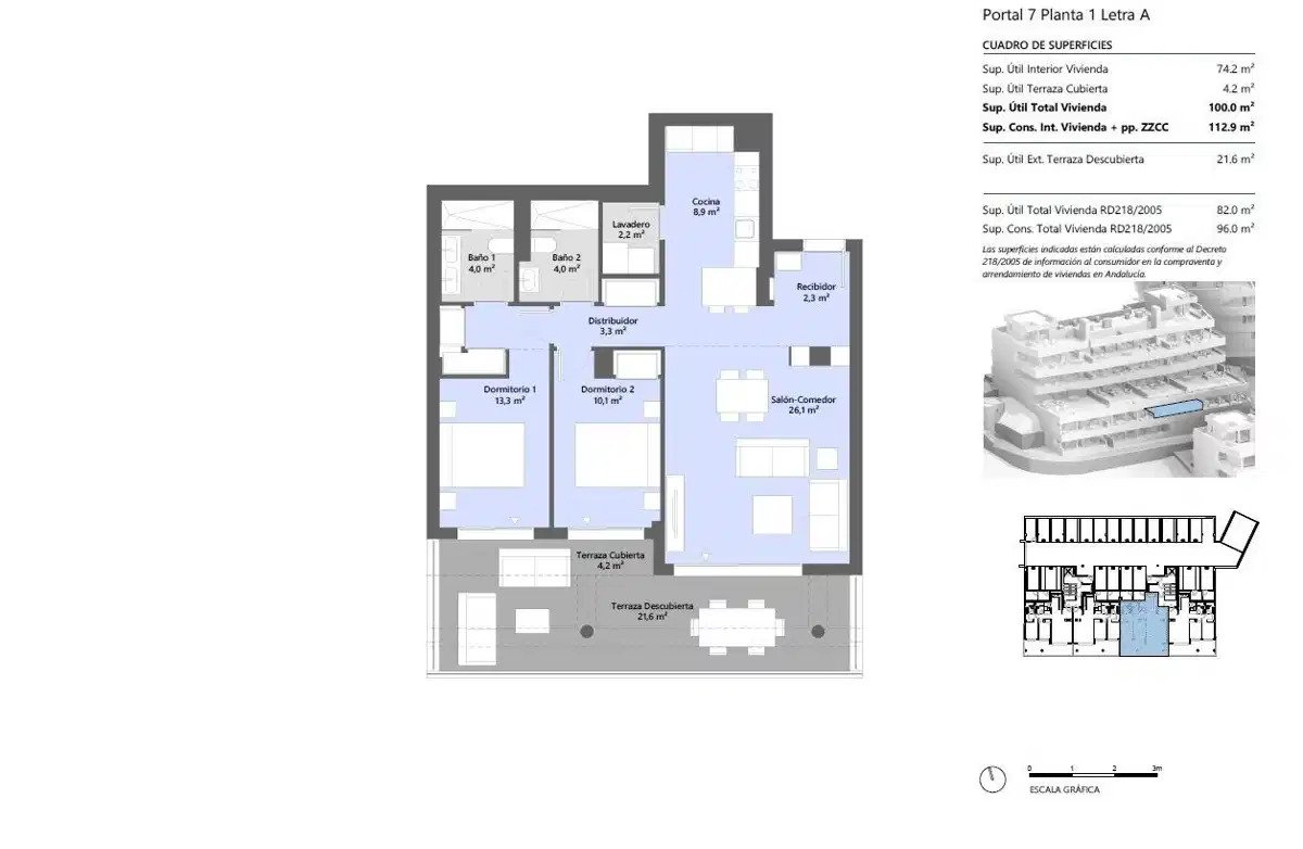 2-Bedroom, 2-Bathroom Apartment in Altos de Los Monteros, Marbella