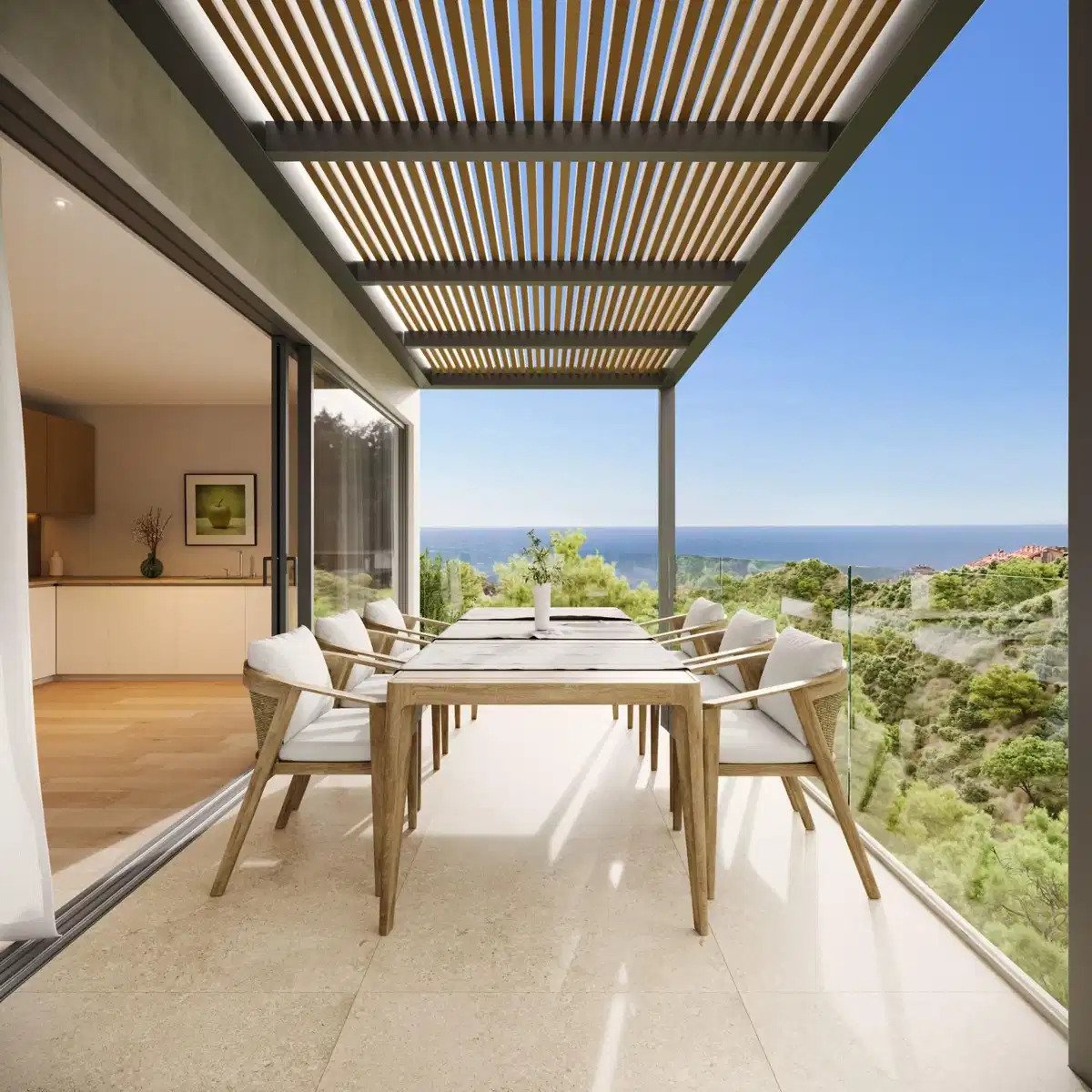 3-Bedroom, 2-Bathroom Sustainable Townhouse in El Higueron, Costa del Sol