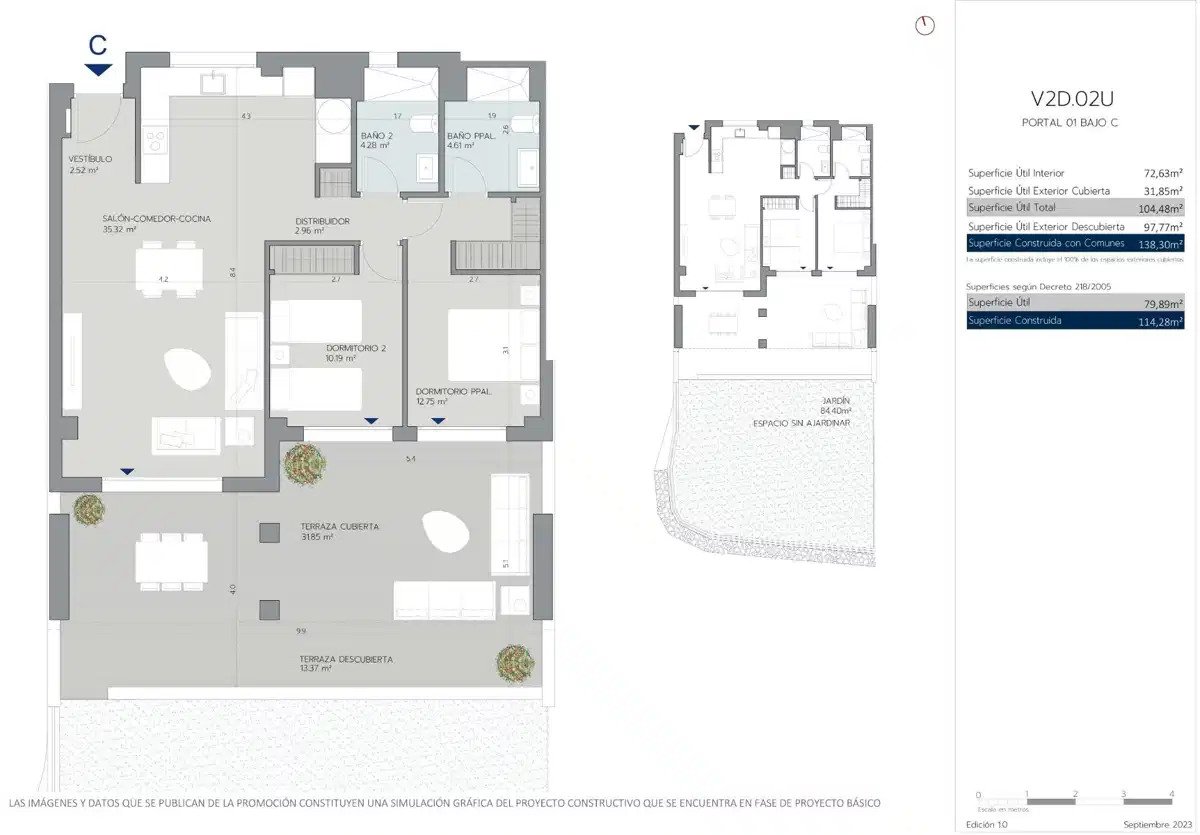2-Bedroom, 2-Bathroom Ground Floor Apartment Near Estepona Golf with Panoramic Views