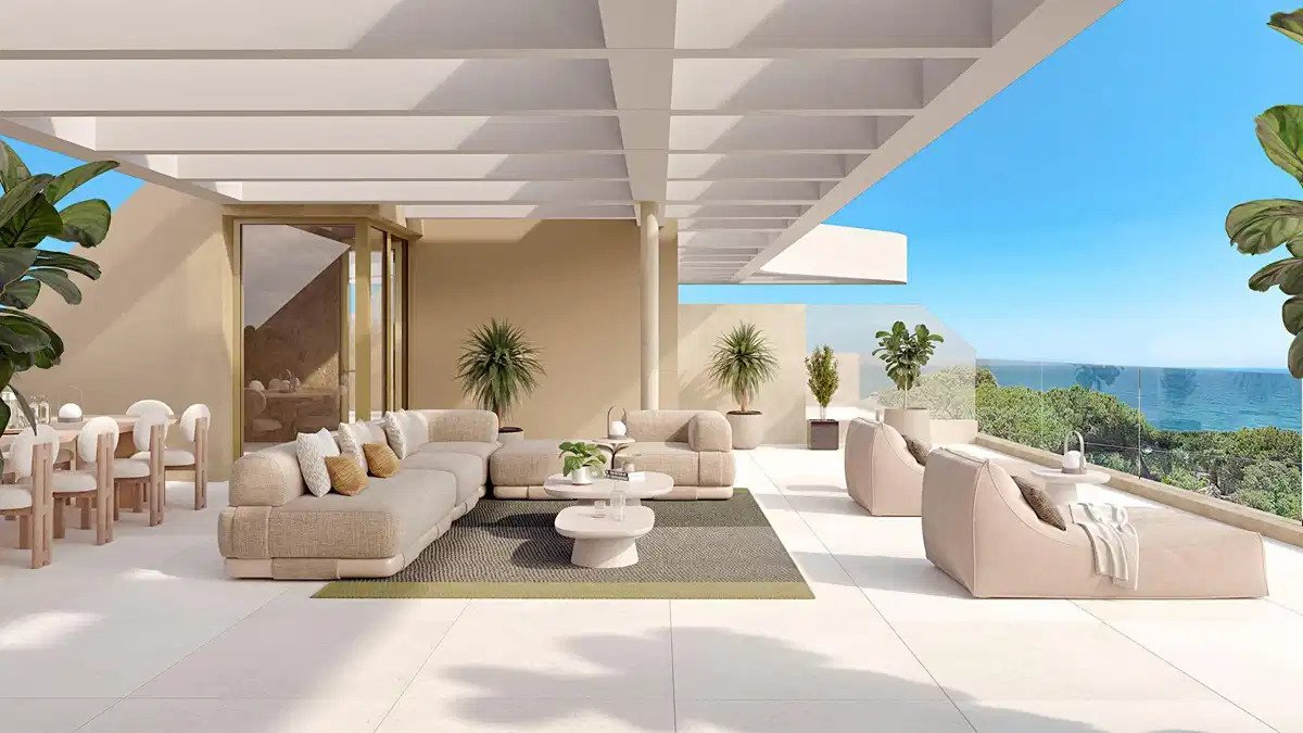 3-Bedroom, 2-Bathroom Penthouse with Panoramic Sea Views in Torrenueva, Mijas