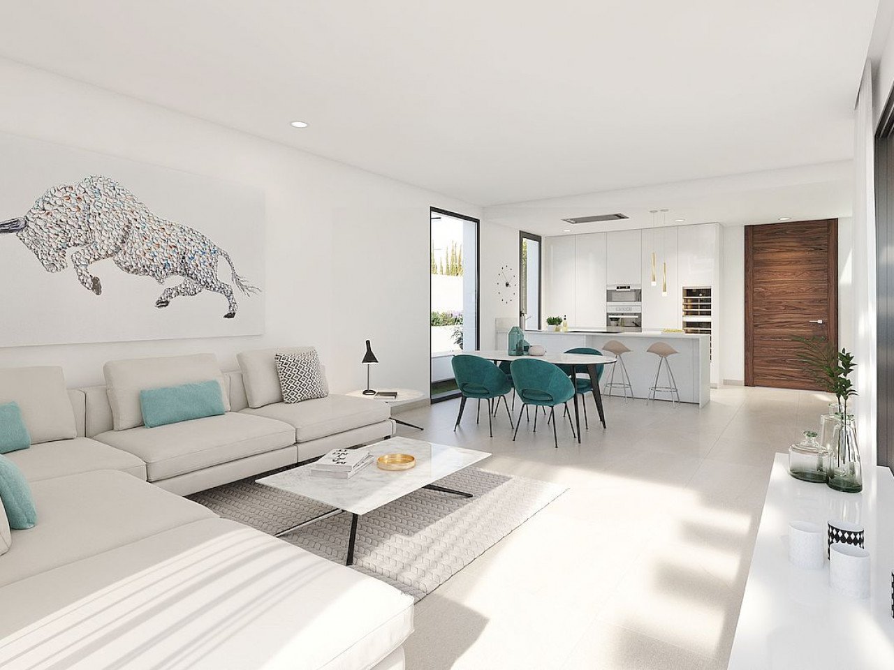 These stunning brand new villas will be located in the exclusive Sierra Cortina Urbanization, just 5 minutes from Benidorm, in the Seaview 6 reside...