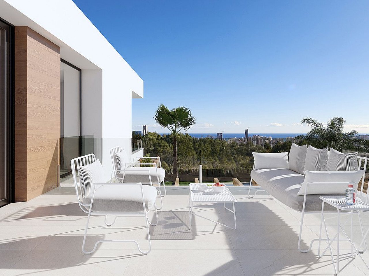 These stunning brand new villas will be located in the exclusive Sierra Cortina Urbanization, just 5 minutes from Benidorm, in the Seaview 6 reside...